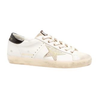 Golden Goose Super-Star Trainers - female - Golden Goose - Sneakers - White - 6 UK - Shoes