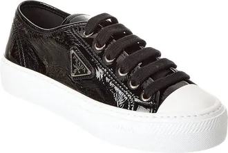 Prada Logo Patent Sneaker