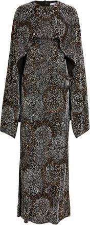 Paco Rabanne Embellished Cape Gown - Black - 44 (UK16 / XL)