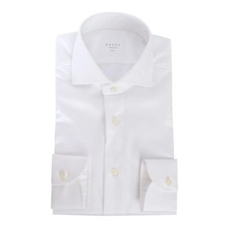 Xacus Camicia Wf 521Ml - Heren - Zakelijke Overhemden - Wit - 4XL - Overhemden