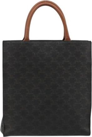 Celine Pre-owned Vintage Tote Bag - Dames - Vintage Shopper - Bruin - ONE Size - Leer - Vintage