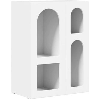 vidaXL Sideboard White 59 x 35 x 80.5 cm Engineered Wood vidaXL