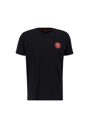 Alpha Industries T-Shirt ALPHA INDUSTRIES Doted SL T-Shirt, Herren, Gr. XXL, schwarz, Obermaterial: 100% Baumwolle, Shirts T-Shirt