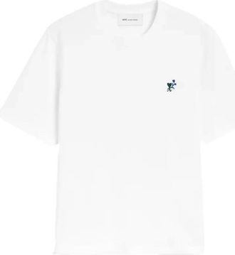 Ami T-Shirts - Heren - T-shirts - Wit - M - Tops
