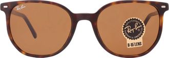 Ray-Ban Ray Ban Elliot Brown Square Unisex Sunglasses RB2197 902/33 52
