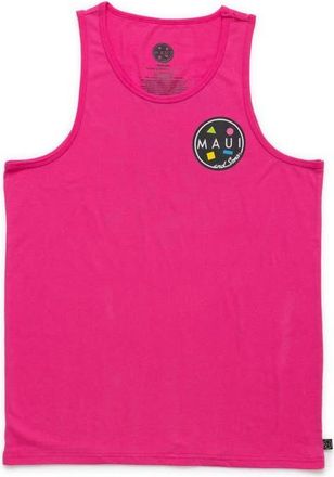 Maui and Sons Arnold Sharkley Graphic Tank in Neon Pink at Nordstrom, Size Xx-Large
