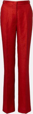 Gabriela Hearst Vesta linen flared pants