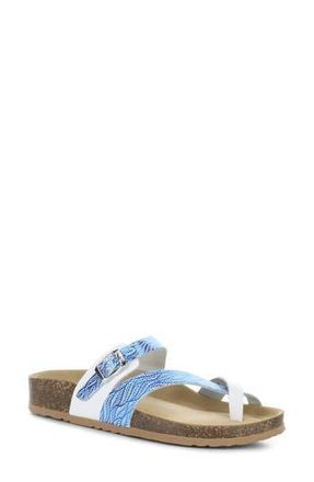 Bos. & Co. Parr Sandal in Blue White Garden/bi at Nordstrom Rack, Size 9-9.5Us / 40Eu