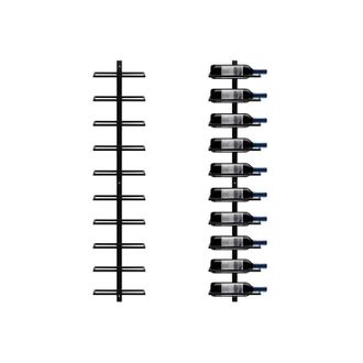 Yaheetech Yaheetech - Botellero Met&aacute;lica 126 Cm De Pared De 10 Botellas Vertical Para Vinos