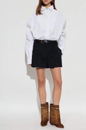 Givenchy Shirt With A Stand-up Collar, Womens, White