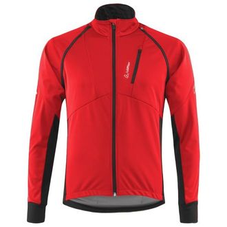 LOEFFLER Bike Zip-Off Jacket San Remo Airblocc Light Velojacke f&uuml;r Herren | rot