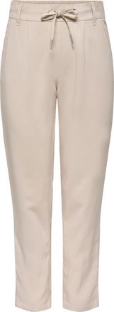 Only Jogger Pants ONLY ONLPOPTRASH ARIS LIFE PANT WVN NOOS, Damen, Gr. XS, L&auml;nge 30, pumice stone, Web, Obermaterial: 93% Viskose, 7% Polyester, unifarben,