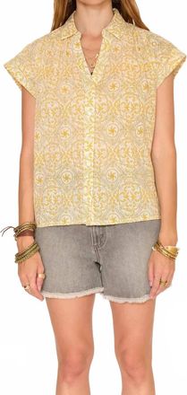 Mkt studio Caveli Summer Shirt In Yellow
