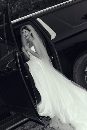 BHLDN Clean Chapel Veil