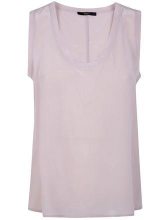 Seventy Mixed Silk Sand Wash Top