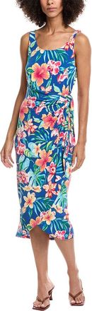 Tommy Bahama Tropi-Flore Wrap Midi Dress
