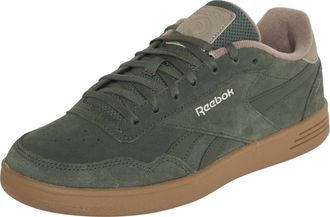 Reebok Classic Sneaker REEBOK CLASSIC REEBOK COURT ADVANCE, Damen, Gr. 38,5, gritgr&uuml;n, flintgrau, grittygrau, Leder, Synthetik, Schuhe Sneaker