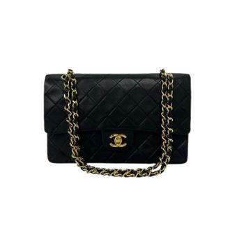 Chanel Pre-owned Vintage Schoudertas - Dames - Pre-owned - Zwart - Maat: ONE Size Leer