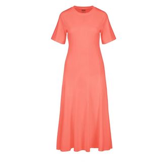 Bomboogie Vestido largo de algod&oacute;n - Dresses - Mujer - Rosa - S