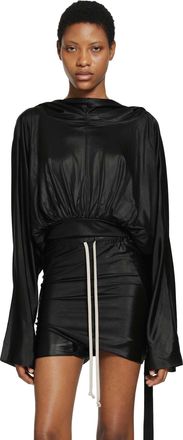 Rick Owens Cropped Hooded Top