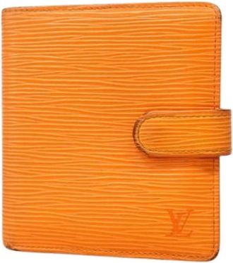 Louis Vuitton Pre-owned Portafoglio Bi-fold Vintage - - Pre-owned - Donna - Arancione - ONE SIZE
