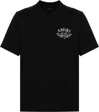 Amiri Arts District katoenen T-shirt met logoprint