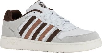 K-Swiss Court Palisades Sneaker in White/Coconut/Brown at Nordstrom Rack, Size 10.5