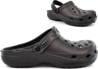 Generic Mens Slip On Sandals Size 6 Boys Sandals Size 7 Mens Slip On Sandal Mules Waterproof Sandal Mule Waterproof Sizes 6-11 Black 8 UK