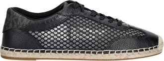 Michael Kors Schoenen, Dames, Zwart, 36 EU, Leer, Ollie Espadrille met veters