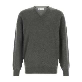Brunello Cucinelli Hombre, Jerseys, Gris, Talla: M