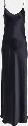 Nili Lotan Cami silk satin maxi dress