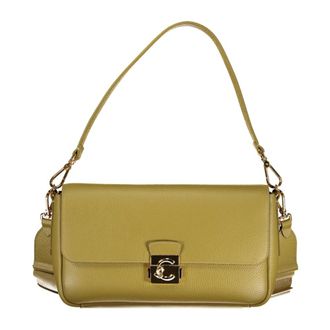 Coccinelle Shoulder Bags, female, Green, Size: ONE SIZE C-Me Lock Large