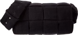 Bottega Veneta Maxi Intrecciato Canvas Shoulder Bag