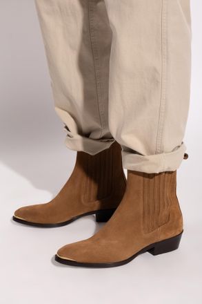 Isabel Marant Heeled Ankle Boots Delano, Womens, Brown