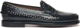 Sebago Schoenen, Dames, Zwart, 38 1/2 EU, Leer, Klassieke Penny Loafer met een eigentijdse twist