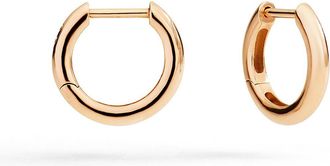 Dodo ORECCHINI HOOP ESSENTIALS ORO ROSA