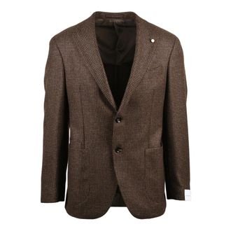 Luigi Bianchi Mantova Hombre, Chaquetas, Marr&oacute;n, Talla: L