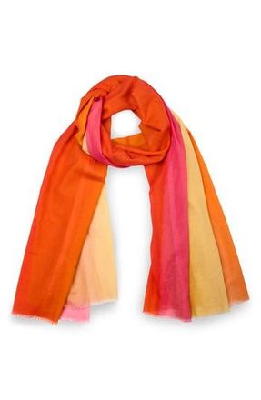 Saachi Summer Gradient Scarf in Orange at Nordstrom Rack