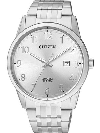 Citizen Quartz Silver Dial Mens Watch BI5000-52B