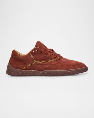 Gabriela Hearst Ohio Low-Top Suede Sneakers