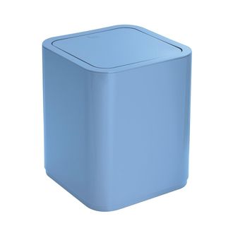 Gedy Gedy - 63098600900 Seventy Papelera Con Tapa 8 Litros Azul Celeste - Ref: 63098600900