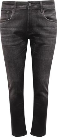 Cycle Vintage Skinny Broek Made in Italy - Heren - Slim Fit Jeans - Zwart - W30 - Katoen - Jeans