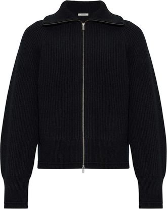 Entire studios Wol Cardigan - Heren - Vesten - Zwart - Xs/S - Wol - Truien & Vesten