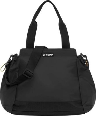 K-Way Tassen, Dames, Zwart, ONE Size, Nylon, Aisy Shopping Bag
