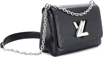 Louis Vuitton Twist Handbag Electric Epi Leather MM shoulder bag - Zwart