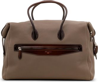Santoni Weekendtas van leer