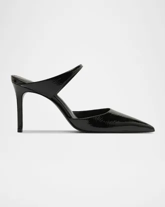Schutz 85mm Laureen Patent Leather Pumps