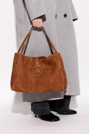 Ferragamo Shopper Type Bag, Womens, Brown