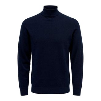 Only & Sons Blauwe Polyester Coltrui