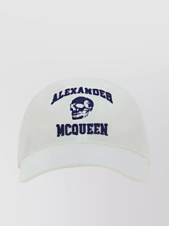 Alexander McQueen canvas baseball cap